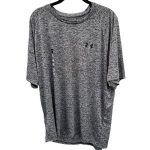 Under Armour HeatGear Tech T-shirt short sleeve color Twist black SZ X…